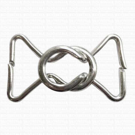 Buy your Buckle hook loop silver hook clasp for 30 mm belt online